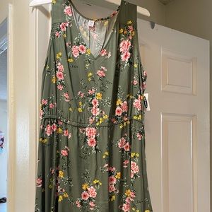 Knee length, summer dress.